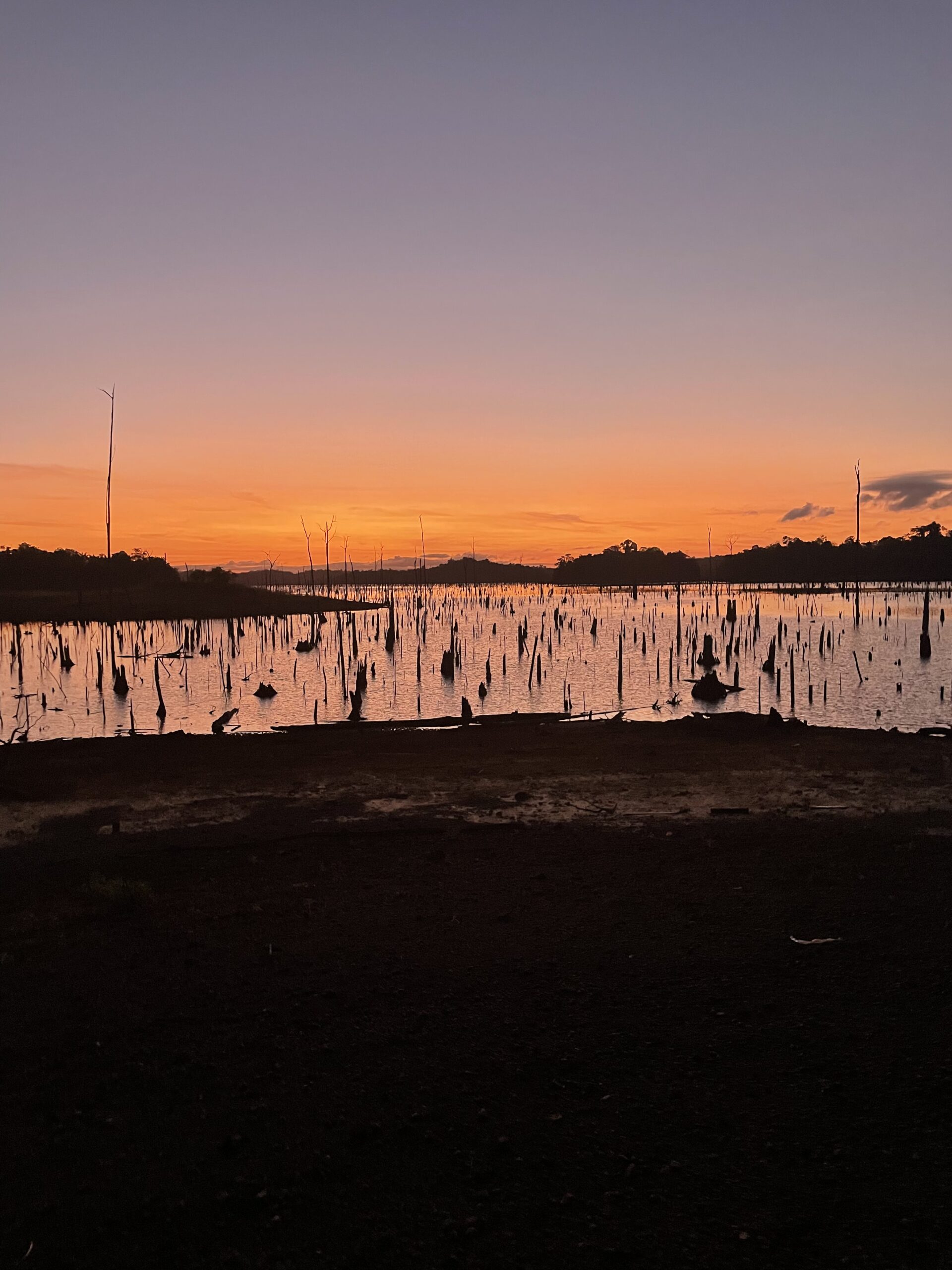 Sunrise Over Stone Island, Suriname