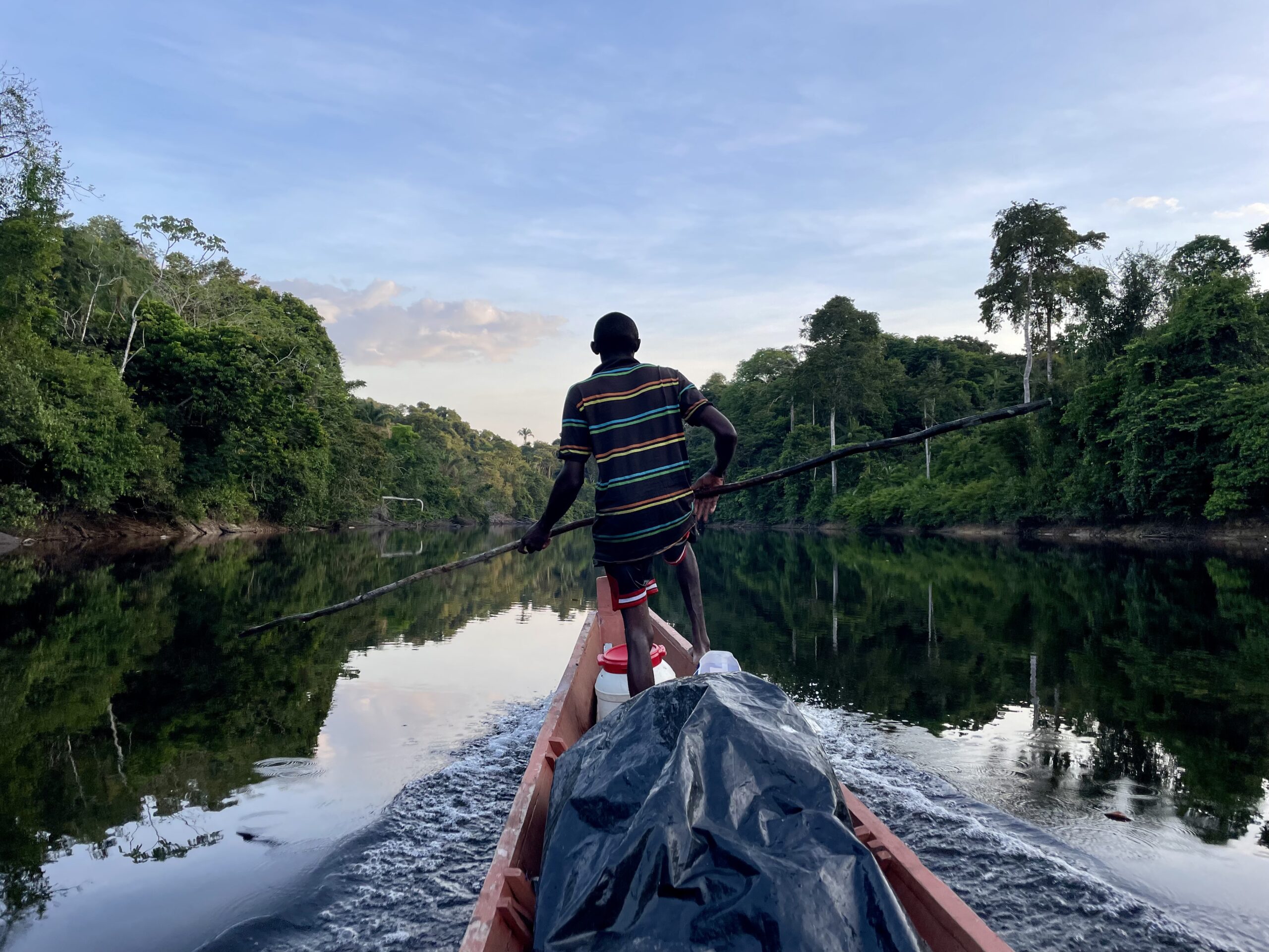 Guiding the Waters - Pike Rio river, Suriname